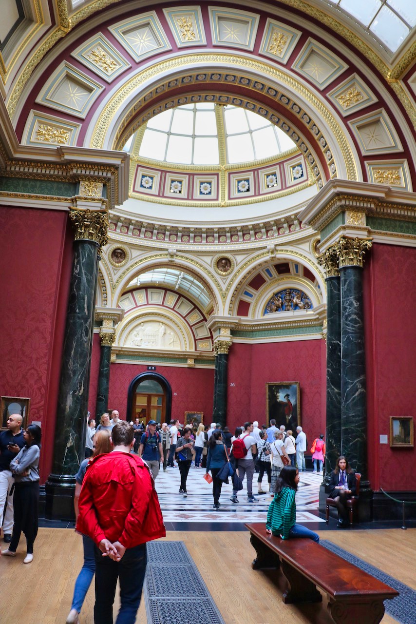 Architectural features in Tate Britain